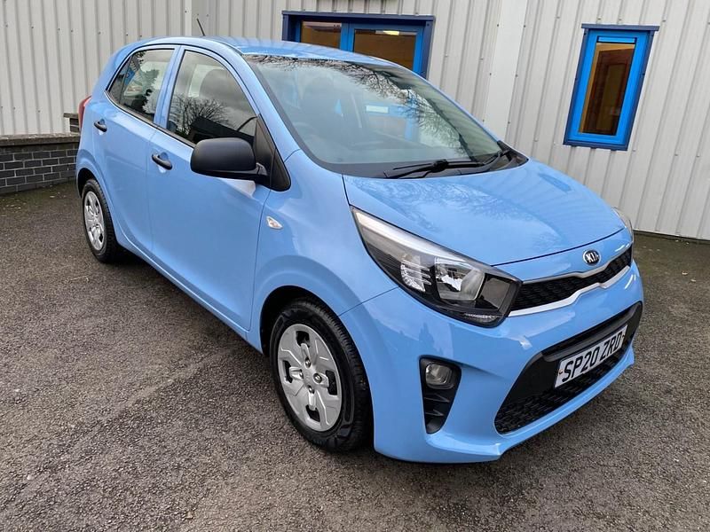 Used Kia Picanto 2020 Blue Hatchback