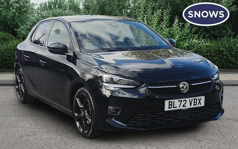 Used Vauxhall Corsa GS Line 75 HP (55 kW) 2022 Black Hatchback