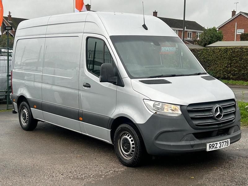 Used Mercedes Sprinter Progressive 140 HP (102 kW) 2021 Silver Van