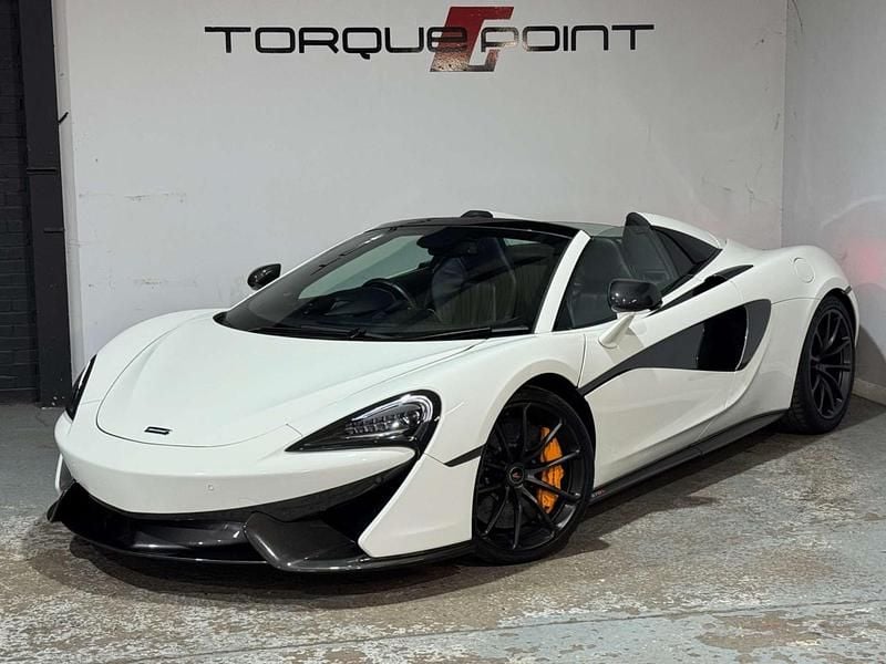 White Used 2017 McLaren 570S Cabriolet | £87,450 - Image 1/4
