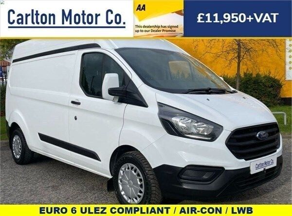 White Used 2018 Ford Transit Custom Van | £10,740 (Fair price) - Image 1/1