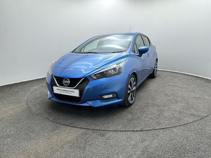 Used Nissan Micra Tekna 2021 Blue Hatchback