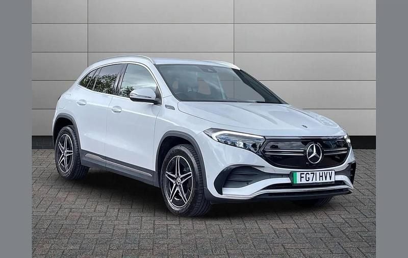 Digital white Used 2021 Mercedes EQA250 AMG line SUV | £20,795 (Fair price) - Image 1/4