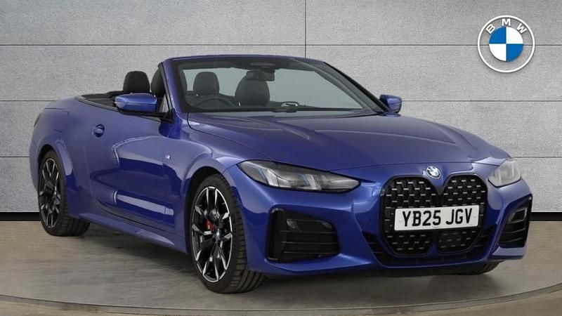 Used BMW 420 M Sport 181 HP (133 kW) 2025 Blue Cabriolet