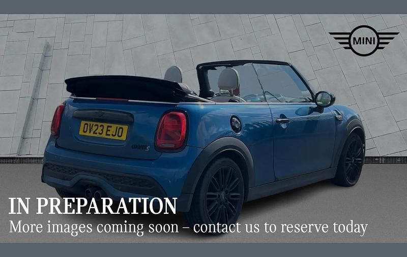 Used Mini Cooper S Cabriolet Exclusive 176 HP (129 kW) 2023 Blue Cabriolet