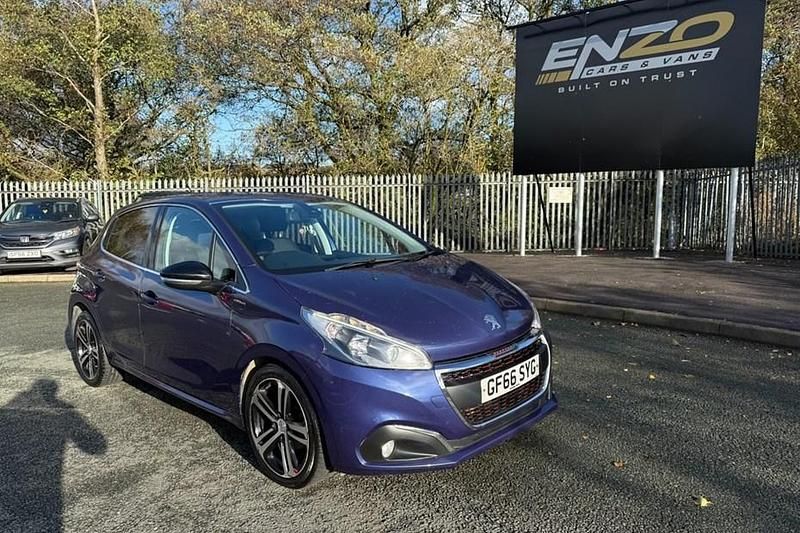 Blue Used 2016 Peugeot 208 GT-line Hatchback | £3,995 (Good price) - Image 1/1