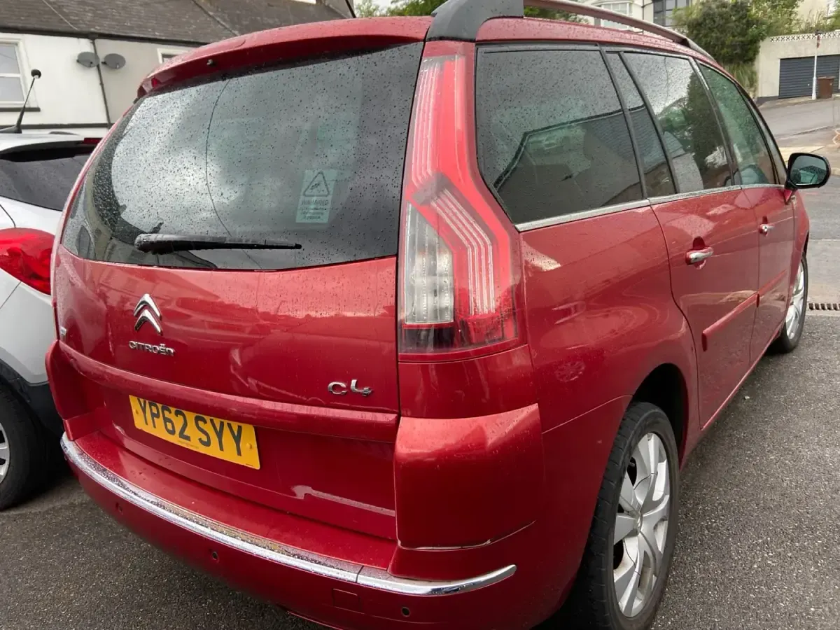 Gebraucht Citroën Grand C4 Picasso Platinum 2013 Rot Van / Kleinbus