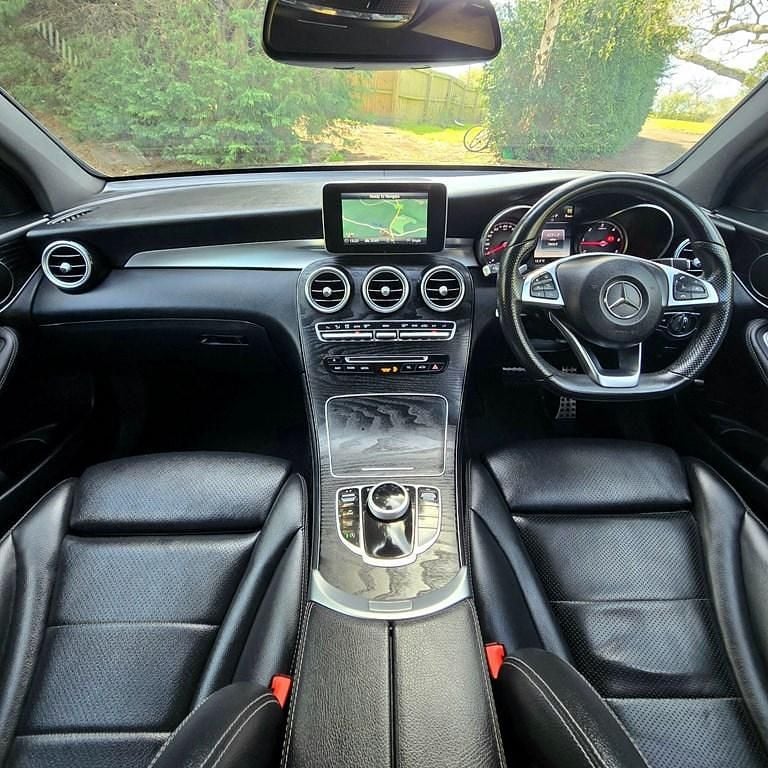 Used Mercedes GLC220 AMG line 167 HP (122 kW) 2017 Grey SUV