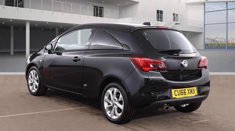 Used Vauxhall Corsa Sportive 95 HP (69 kW) 2016 Black Hatchback