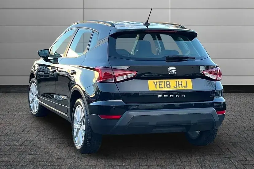 Used Seat Arona SE Technology 95 HP (69 kW) 2018 Midnight black SUV