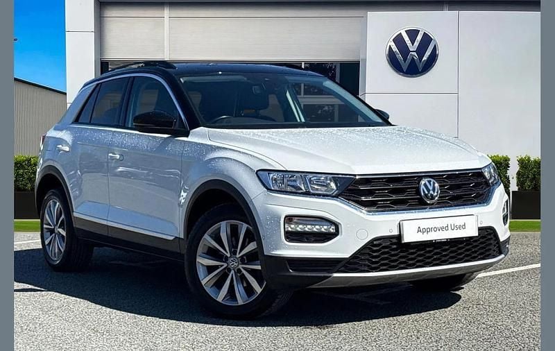 Usado VW T-Roc Design 115 HP (84 kW) 2020 Branco SUV