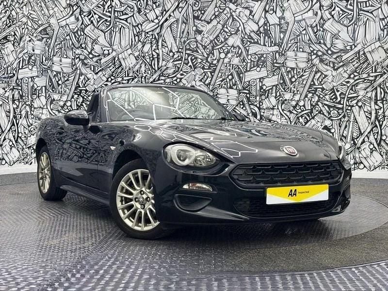 Used Fiat 124 Spider Classica 140 HP (102 kW) 2018 Black Cabriolet