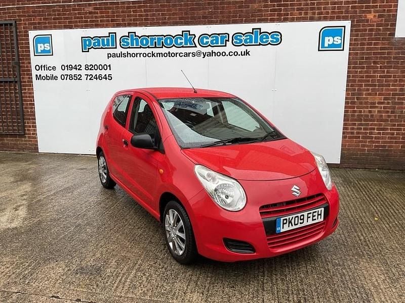 Red Used 2009 Suzuki Alto SZ3 Hatchback | £2,195 (Fair price) - Image 1/4