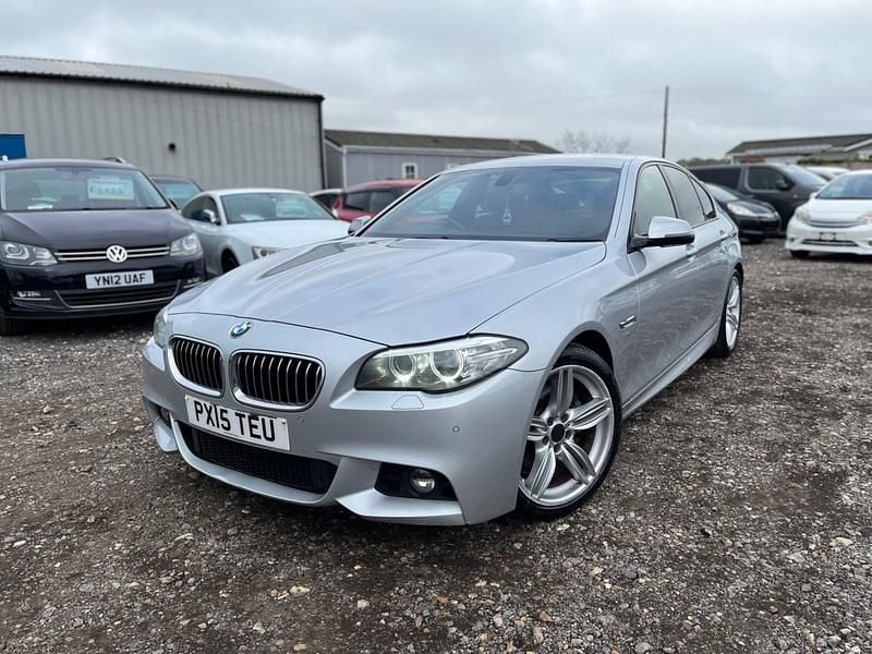 Silver Used 2015 BMW 520 M Sport Sedan | £6,250 (Good price) - Image 1/4