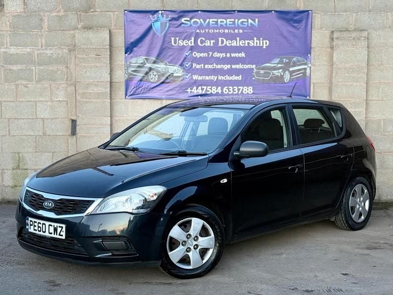 Used Kia Ceed 2010 Black Hatchback