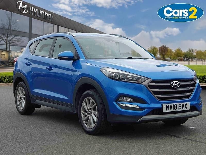 Used Hyundai Tucson SE 177 HP (130 kW) 2018 Blue SUV