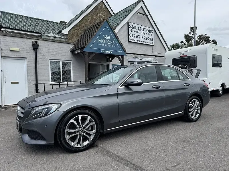 Used Mercedes C220 2017 Grey Sedan