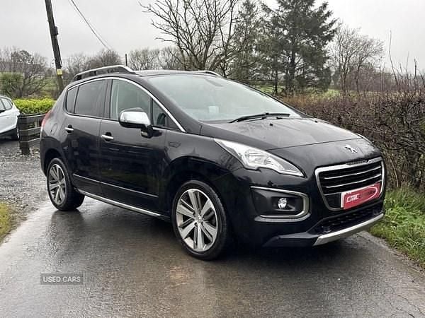 Black Used 2016 Peugeot 3008 Allure Hatchback | £6,490 (Good price) - Image 1/4
