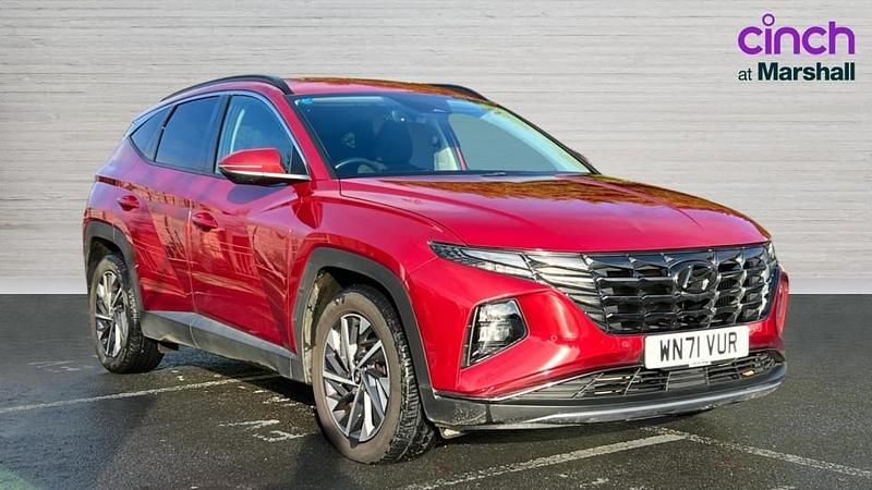 Red Used 2021 Hyundai Tucson Premium SUV | £16,790 (Fair price) - Image 1/4