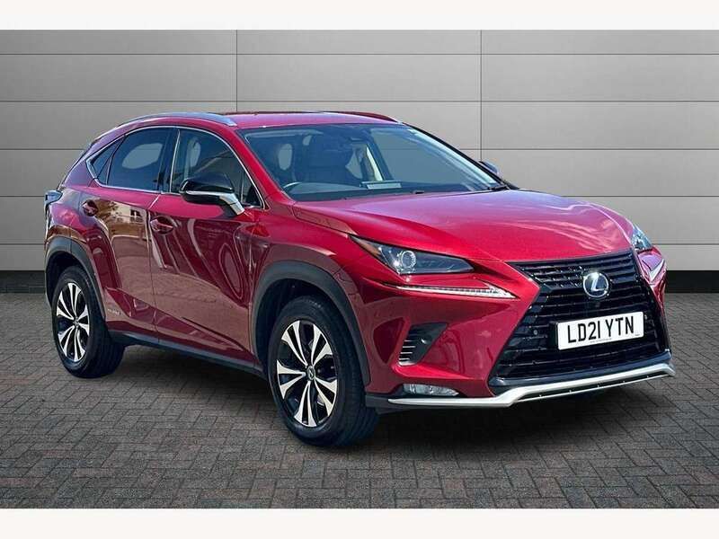 Mesa red Used 2021 Lexus NX300h Sport Line SUV | £25,101 (Good price) - Image 1/3