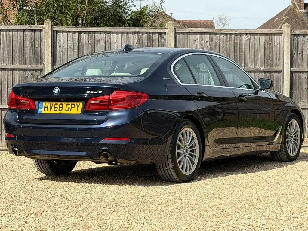 Used BMW 530e Comfort Edition 2018 Blue Sedan