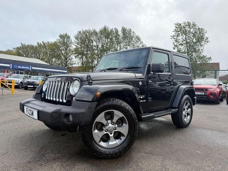 Black Used 2016 Jeep Wrangler Sahara SUV | £20,990 (Good price) - Image 1/4