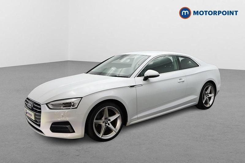 Used Audi A5 Sport 150 HP (110 kW) 2019 White Coupe