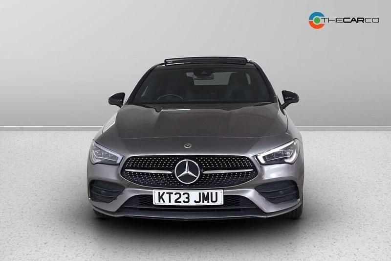 Used Mercedes CLA250e AMG line 2023 Grey Sedan