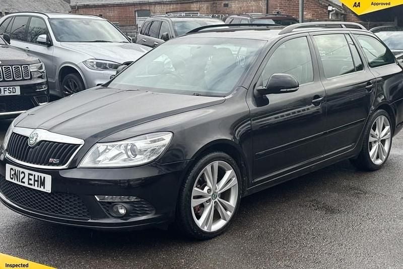 Black Used 2012 Skoda Octavia vRS Estate | £6,995 (Fair price) - Image 1/1
