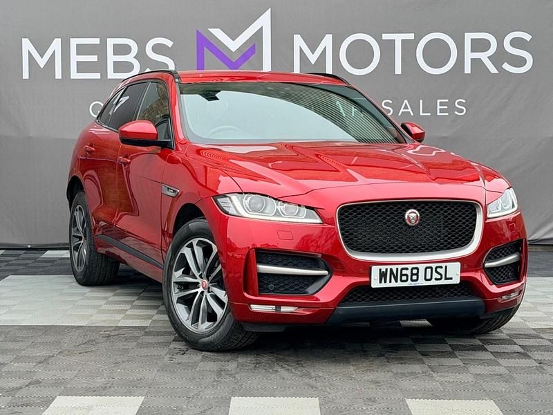 Second-hand Jaguar F-Pace R-Sport 2018 Roșu SUV