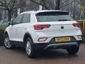 Used VW T-Roc Life 110 HP (80 kW) 2022 White SUV