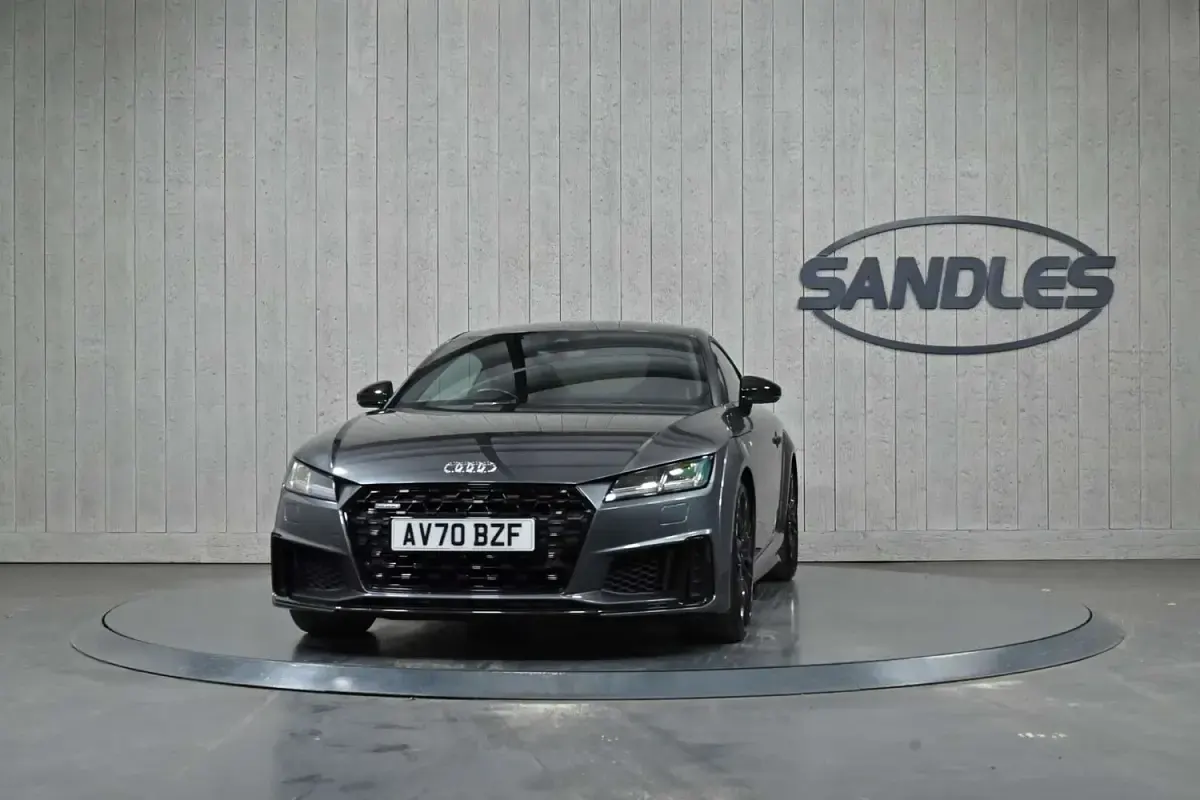 Used Audi TT Black Edition 245 HP (180 kW) 2020 Grey Coupe