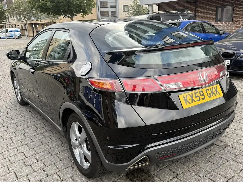 Used Honda Civic EX 2009 Black Hatchback