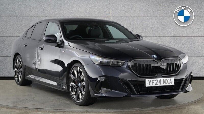 Black Used 2024 BMW 550e M Sport | £59,500 - Image 1/4