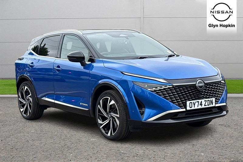 Blue Used 2024 Nissan Qashqai Tekna+ SUV | £33,582 - Image 1/4
