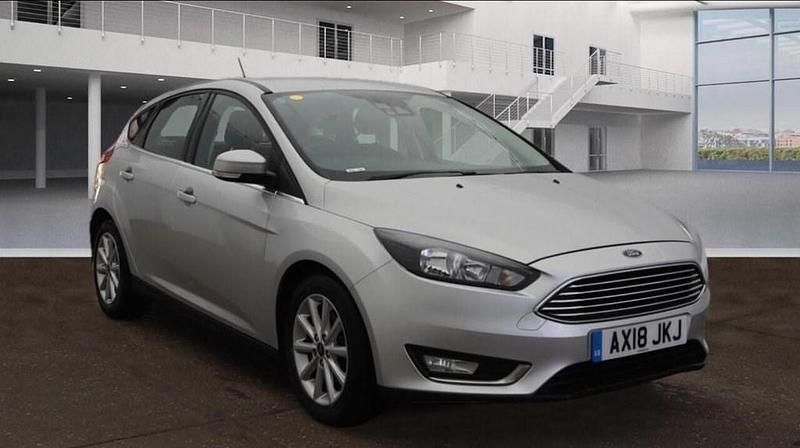 Silver Used 2018 Ford Focus Titanium Hatchback | £6,490 (Good price) - Image 1/4