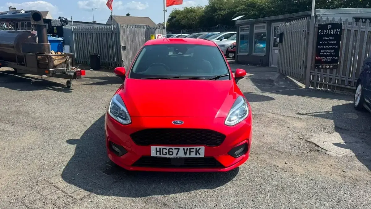 Used Ford Fiesta ST-Line 2018 Red Hatchback