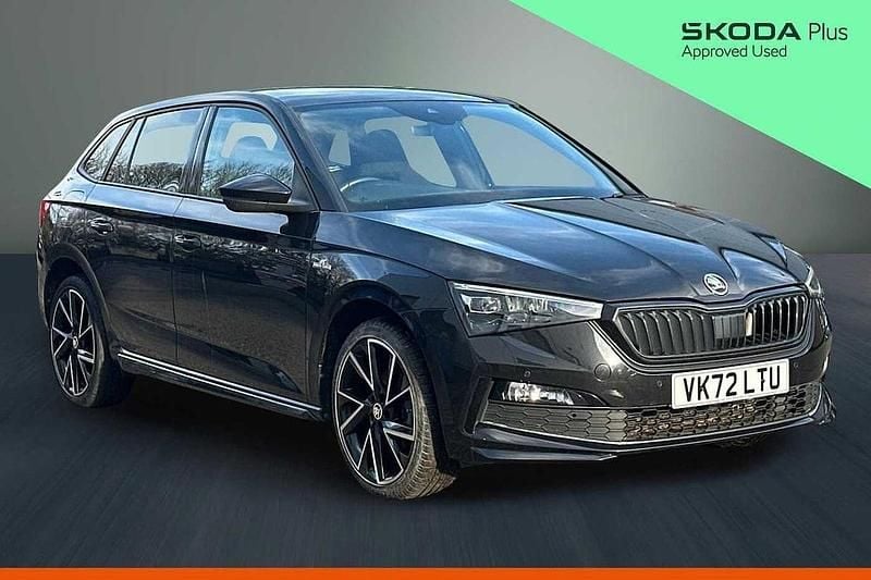 Used Skoda Scala Monte Carlo 150 HP (110 kW) 2022 Black Hatchback