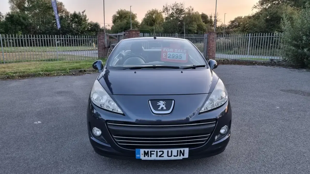 Used Peugeot 207 Active 2012 Blue Cabriolet