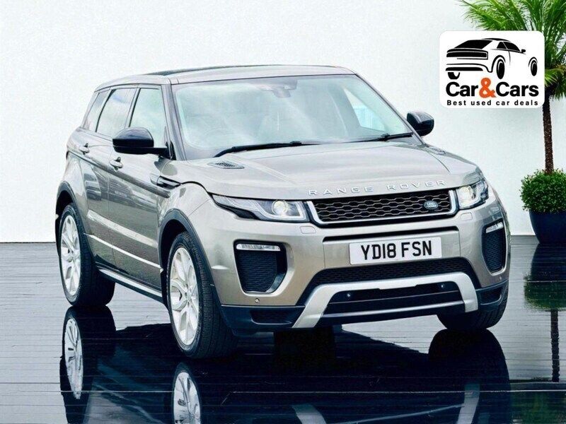 Silver Used 2018 Land Rover Range Rover evoque HSE Dynamic Estate | £15,995 (Good price) - Image 1/4