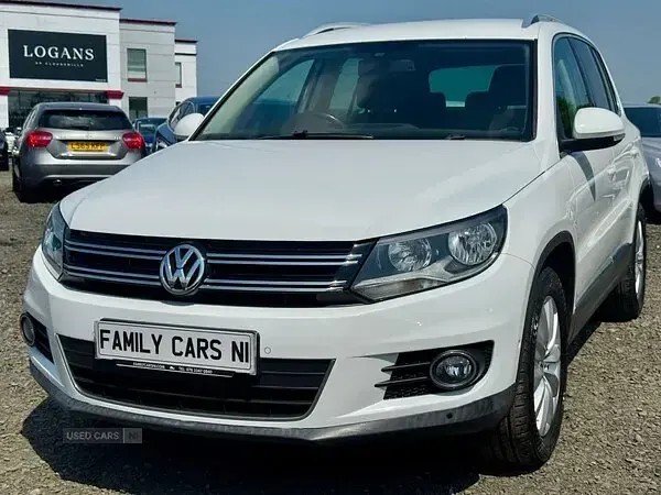 Used VW Tiguan Match 138 HP (101 kW) 2014 White SUV