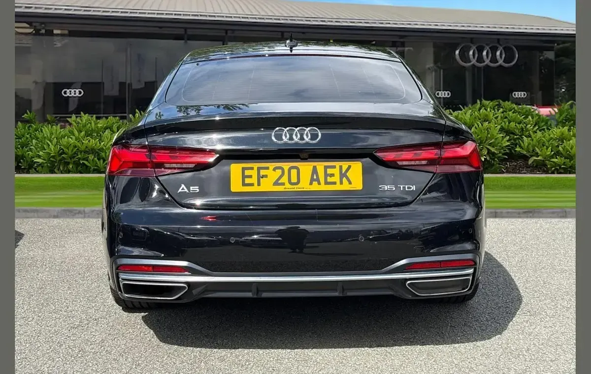 Used Audi A5 Sport 163 HP (119 kW) 2020 Black Coupe