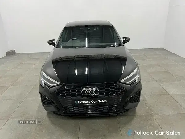 Used Audi A3 S-Line 110 HP (80 kW) 2022 Black Sedan