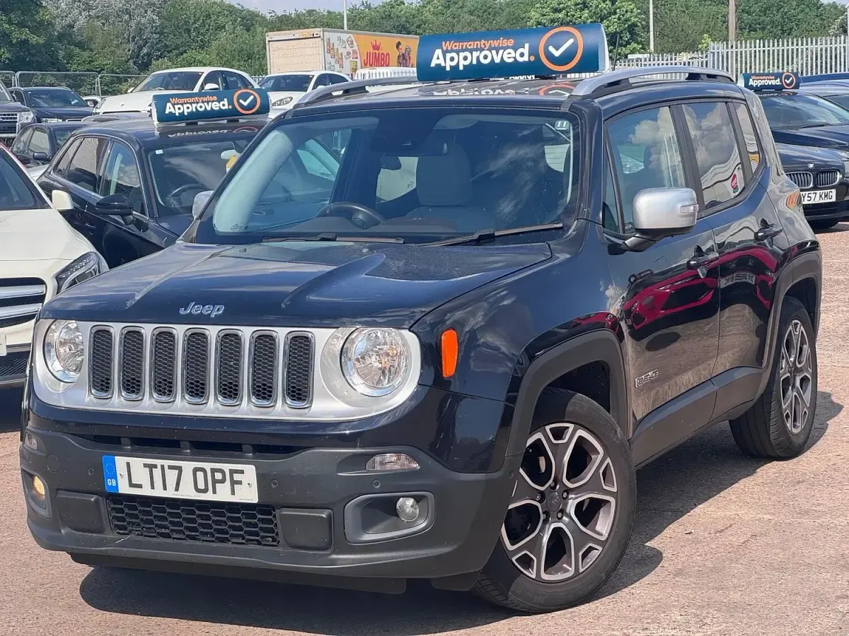 Used Jeep Renegade Limited 170 HP (125 kW) 2017 Black SUV