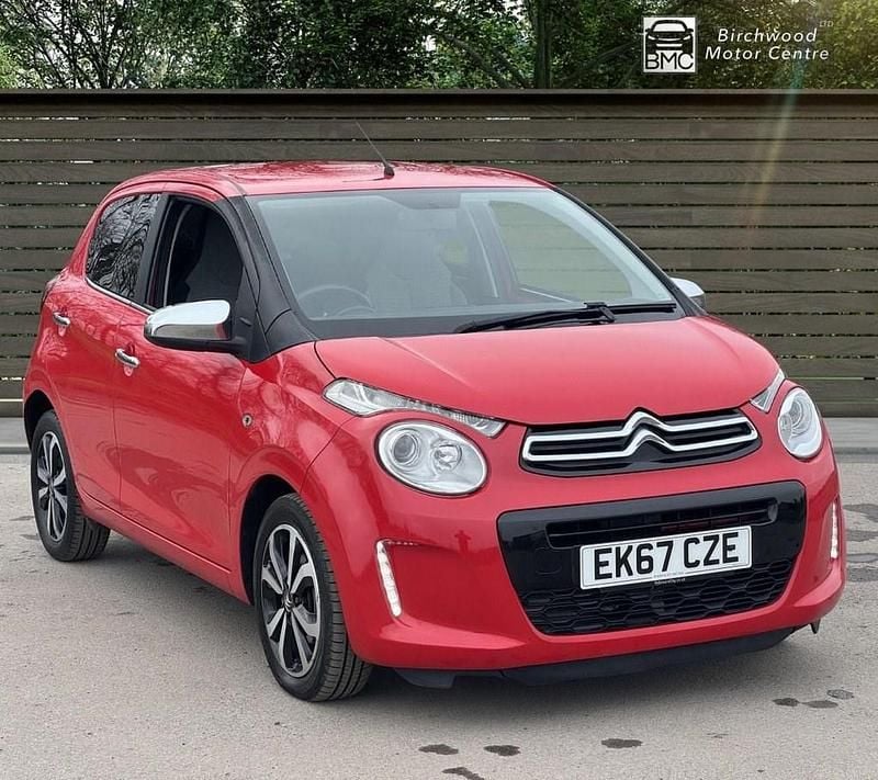 Red Used 2017 Citroën C1 Flair Hatchback | £8,995 (Fair price) - Image 1/4