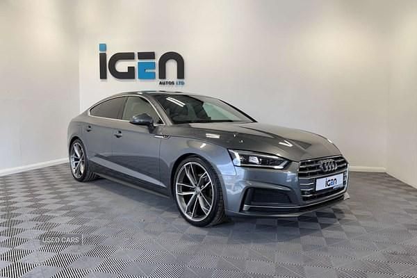 Usado Audi A5 S-Line 2020 Cinzento Coupé