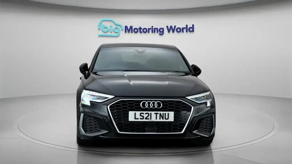 Used Audi A3 Sportback S-Line 150 HP (110 kW) 2021 Black Hatchback