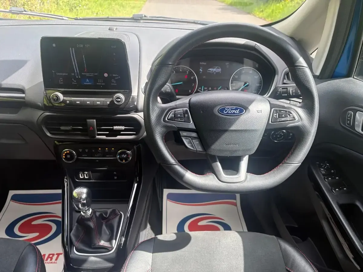 Used Ford Ecosport ST-Line 140 HP (102 kW) 2019 Blue SUV