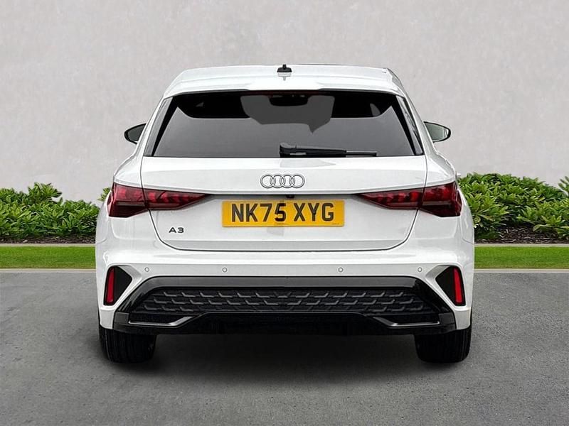 Used Audi A3 S-Line 147 HP (108 kW) 2025 White Hatchback