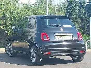 Used Fiat 500 S 69 HP (50 kW) 2017 Black Hatchback